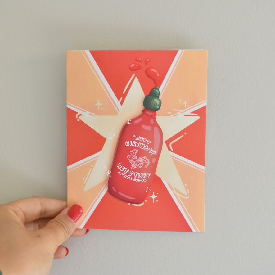 Happy Birthday Hot Stuff Birthday Card