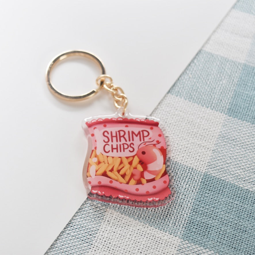 Shrimp Chips Keychain