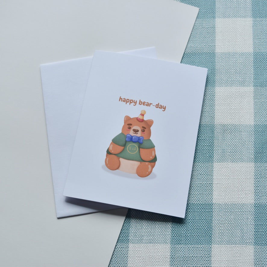 Happy Bear Day Greeting Card