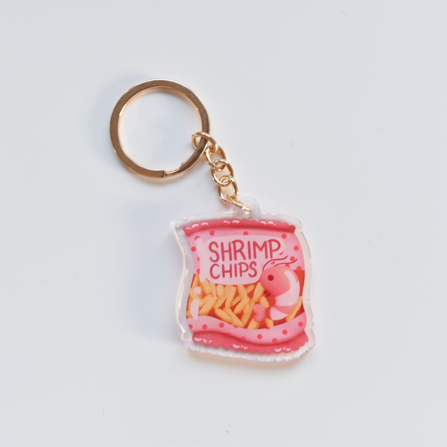 Shrimp Chips Keychain