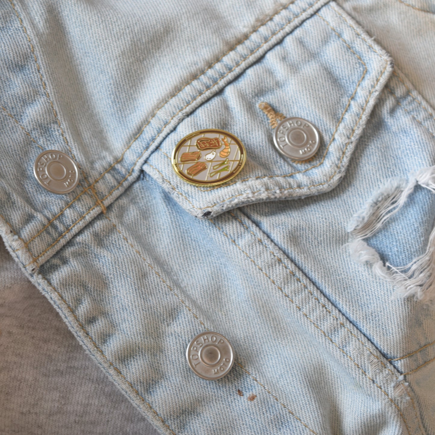 Korean Barbecue Pin