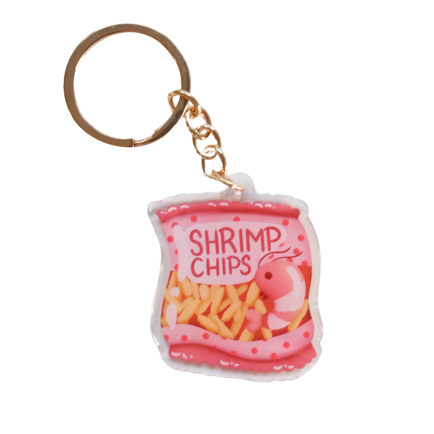 Shrimp Chips Keychain