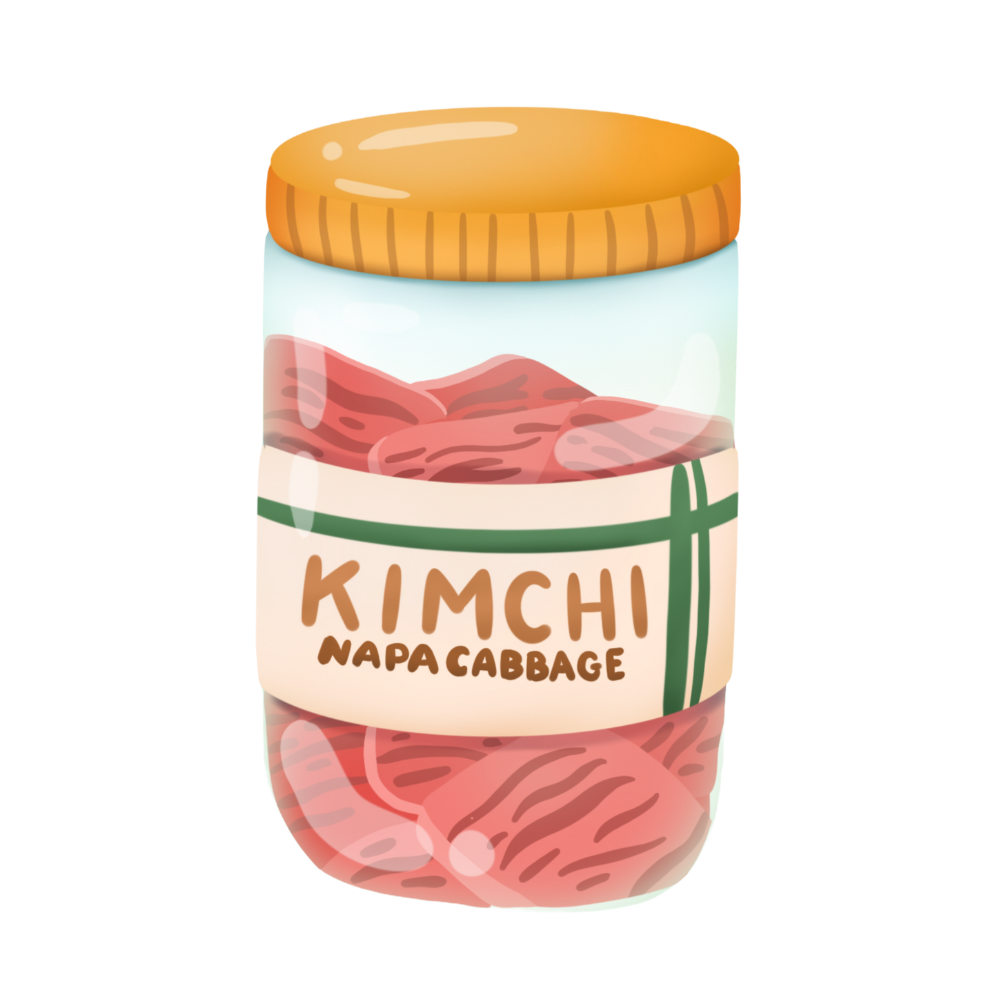Kimchi Jar Sticker