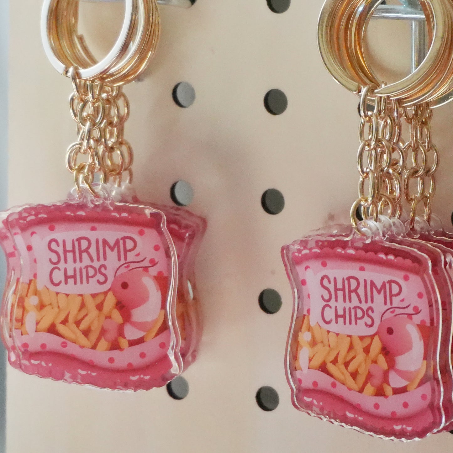 Shrimp Chips Keychain