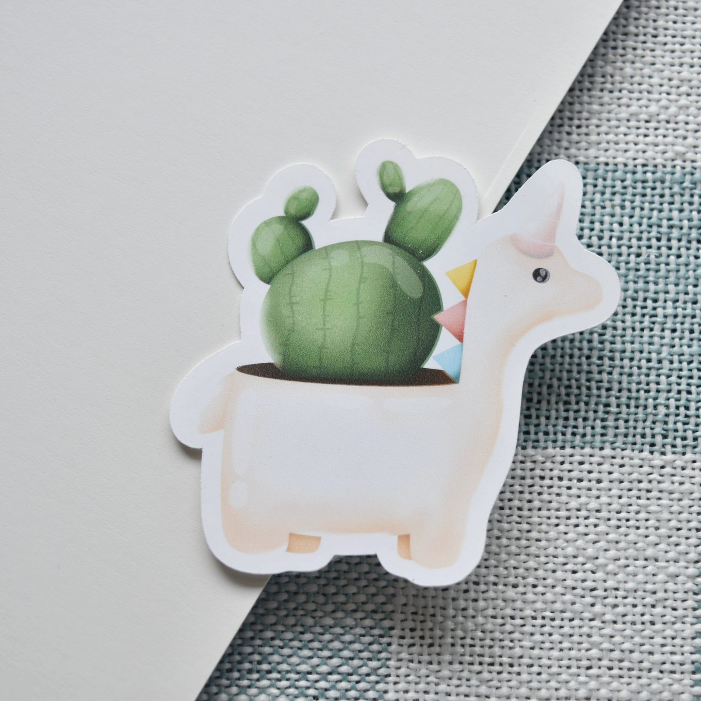 Unicorn Cactus Sticker