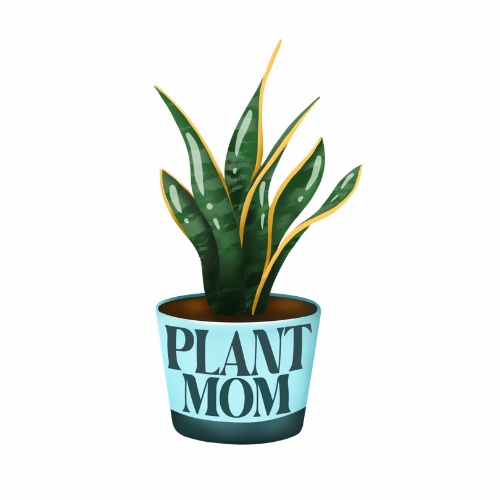 Plant Mom Sticker