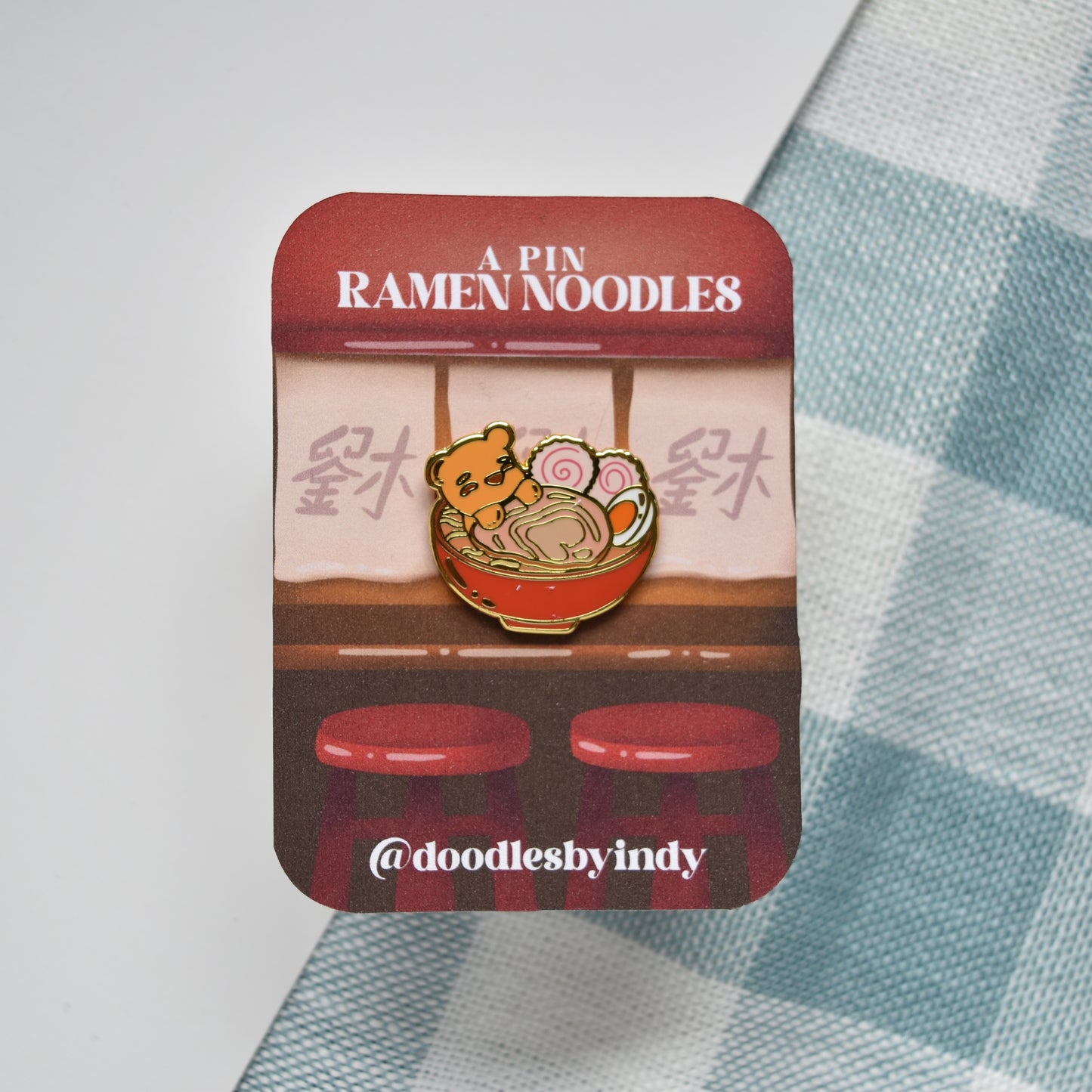 Ramen Noodle Pin