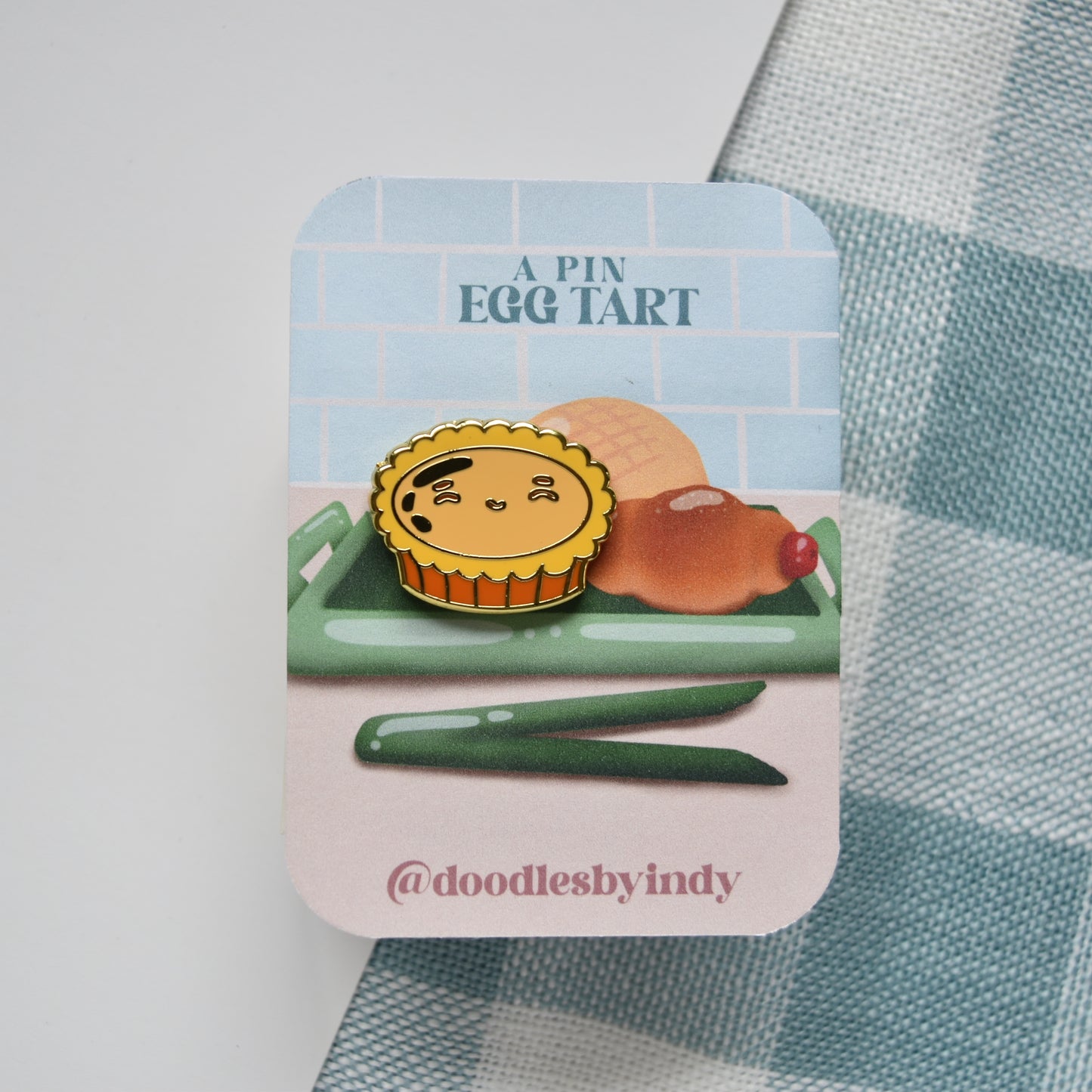 Egg Tart Pin