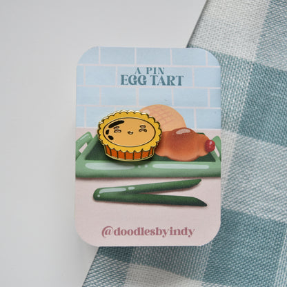 Egg Tart Pin