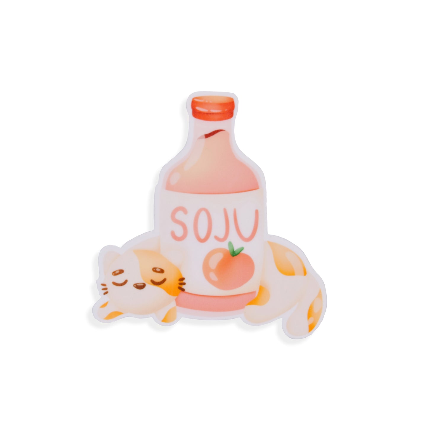 Soju Cat Sticker