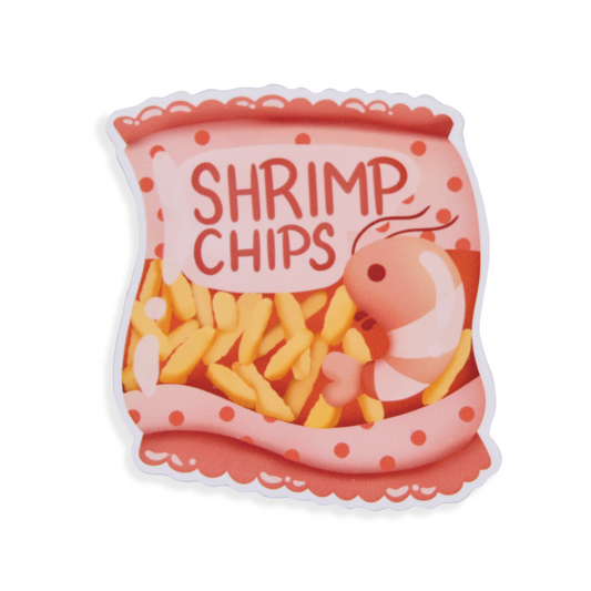 Shrimp Chips Sticker