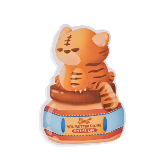 Tiger Balm Sticker