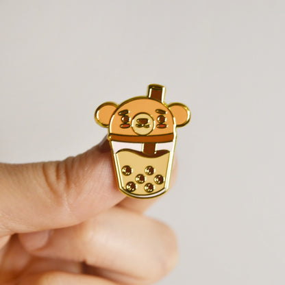 Boba Bear Pin