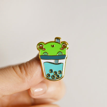 Boba Frog Pin