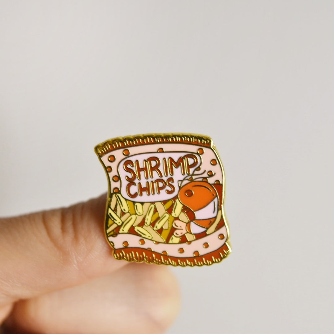 Shrimp Chips Pin