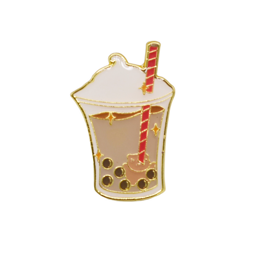 Boba Tea Pin