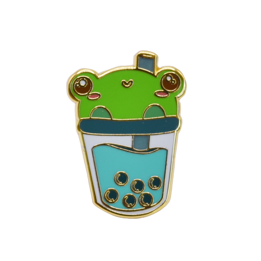 Boba Frog Pin