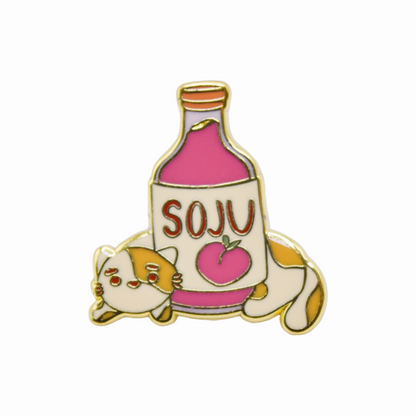 Soju Cat Pin