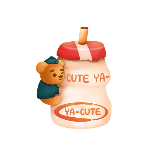 Ya-Cute Sticker
