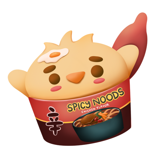 Spicy Cup Noodle Sticker