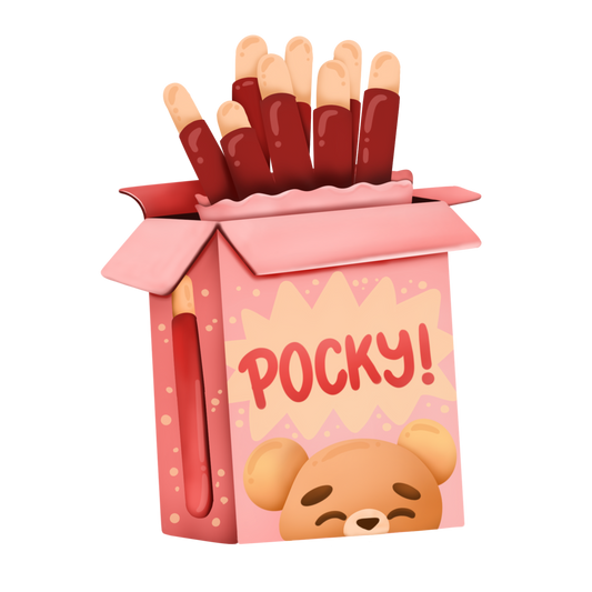 Pocky Chocolate Sticks Sticker