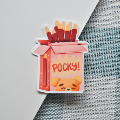 Pocky Chocolate Sticks Sticker